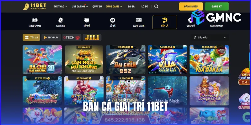 Bắn cá giải trí tại nhà cái thu hút người chơi bởi hình ảnh sinh động, hấp dẫn